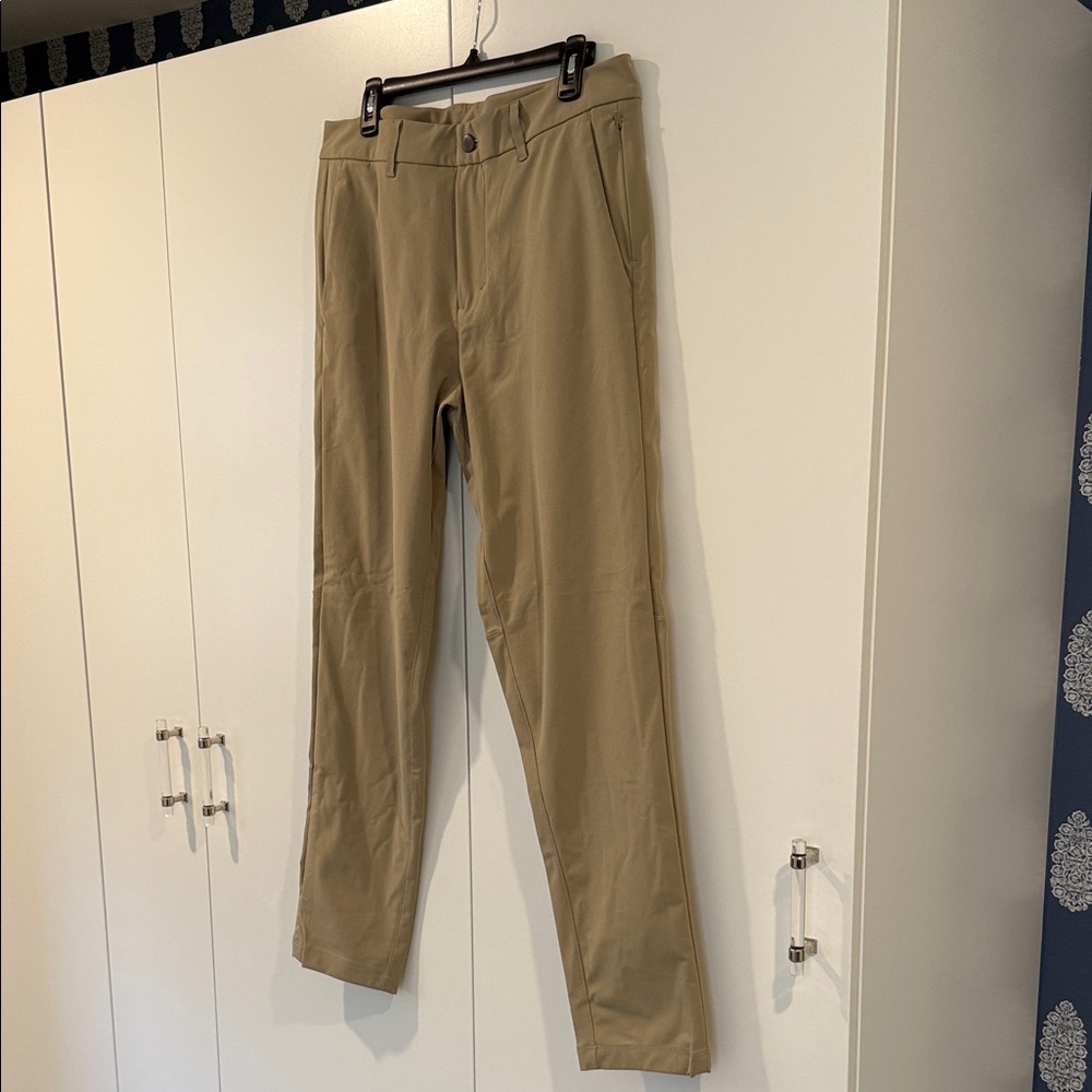 lululemon Men’s Tan Pants, NWT, Waist 34